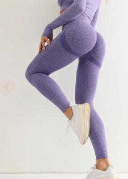 Leggins Mujer Push Up Morada S/M