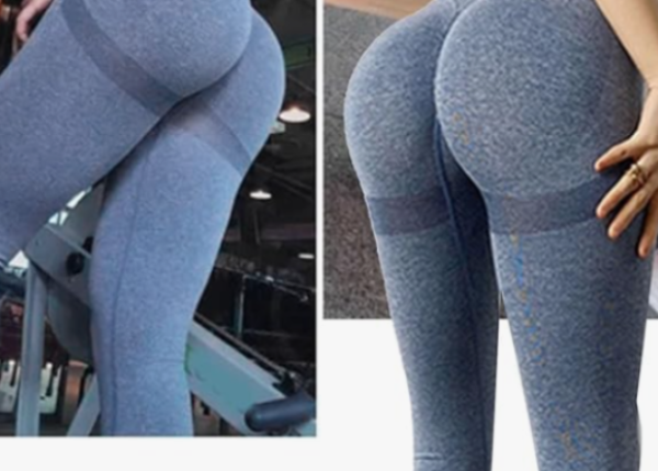 Leggins Mujer Push Up azul L/XL