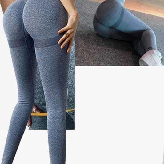 Leggins Mujer Push Up azul L/XL